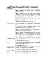 Cấp phép cho người Việt Nam định cư ở nước ngoài, tổ chức, cá nhân nước ngoài tiến hành nghiên cứu, sưu tầm di sản văn hoá phi vật thể ở Việt Nam doc