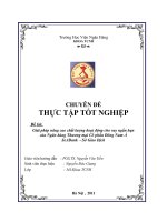 Giải pháp nâng cao chất lượng hoạt động cho vay ngắn hạn của Ngân hàng Thương mại Cổ phần Đông Nam Á SeABank - Sở Giao Dịch potx