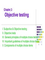 Chapter 3: Objective testing doc