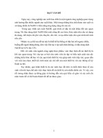 Công nghiệp sản xuất hóa chất