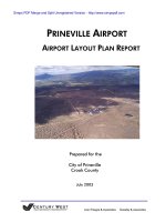 PRINEVILLE AIRPORT AIRPORT LAYOUT PLAN REPORT docx