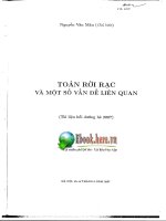 Toán rời rạc và một số vấn đề liên quan pot