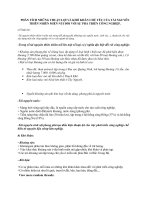 PHÂN TÍCH NHỮNG THUẬN LỢI VÀ KHÓ KHĂN CHỦ YẾU CỦA TÀI NGUYÊN THIÊN NHIÊN MIỀN NÚI ĐỐI VỚI SỰ PHÁ TRIỂN CÔNG NGHIỆP pdf