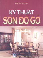 Kỹ thuật Sơn đồ gỗ doc