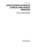 APPLICATIONS OF EMG IN CLINICAL AND SPORTS MEDICINE doc