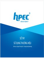Sổ Tay Sử Dụng Thương Hiệu - Nguyễn Trường Sơn pdf