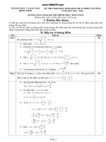 Đề thi học sinh giỏi cấp tỉnh Đồng Tháp Năm 2011 - 2012 - Môn toán doc