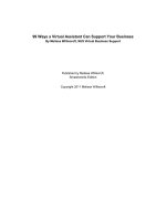 99 Ways a Virtual Assistant Can Support Your Business By Melissa Williscroft ppt