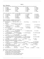 Đề kiểm tra tiếng anh số 3 pdf