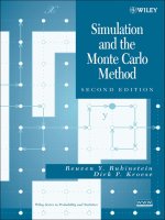Simulation and the Monte Carlo Method Second Edition potx