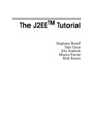 The J2EETM Tutorial doc