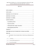 Thiết kế hệ thống xử lý nước thải sinh hoạt công suất 3000m3 ngày.đêm cho thị trấn Liên Sơn ĐakLak