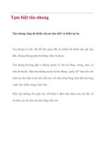 Tạm biệt tàn nhang potx