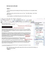 Cách tạo mục lục đơn giản ppt