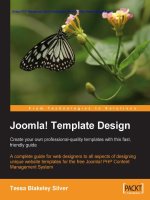 Joomla! Template Design: Create your own professional-quality templates with this fast, friendly guide ppt