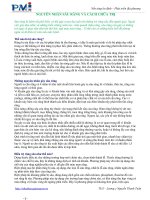 NGUYÊN NHÂN SÂU RĂNG VÀ CÁCH CHỮA TRỊ potx