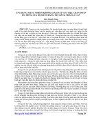 Báo cáo khoa học: Ứng dụng mạng nơron không giám sát vào việc chẩn đoán hư hỏng của bộ bánh răng trụ răng thẳng 1 cấp pot