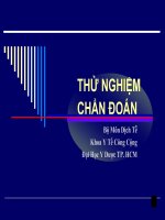 THỬ NGHIỆM CHẨN ĐOÁN pot