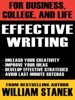 For business college and life Effective writing pdf