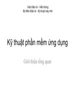 Ky thuat phan mem ung dung P1-GioiThieuTongQuan pptx