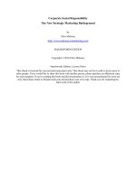 Corporate Social Responsibility The New Strategic Marketing Battle pot