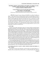 Báo cáo khoa học: Mô phỏng monte carlo đường cong hiệu suất đỉnh của đầu dò hpge trong hệ phổ kế gamma môi trường sử dụng chương trình MCNP4C2 docx