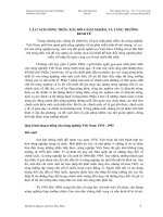 Kinh tế Fulbright - Cải cách nông thôn, xóa đói giảm nghèo, và tăng trưởng kinh tế docx