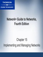 NETWORK+ GUIDE TO NETWORKS, FOURTH EDITION - CHAPTER 15 docx