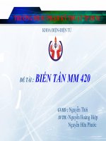 Biến tần MM 420 doc