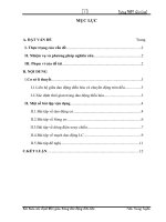 Báo cáo thực tập “LIÊN HỆ GIỮA DAO ĐỘNG ĐIỀU HÒA VÀ CHUYỂN ĐỘNG TRÒN ĐỀU BÀI TOÁN XÁC ĐỊNH THỜI GIAN TRONG DAO ĐỘNG ĐIỀU HÒA” docx