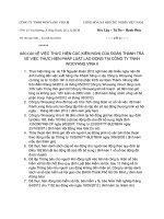 BÁO CÁO VỀ VIỆC THỰC HIỆN CÁC KIẾN NGHỊ CỦA ĐOÀN THANH TRA VỀ VIỆC THỰC HIỆN PHÁP LUẬT LAO ĐỘNG TẠI CÔNG TY TNHH WOOYANG VINA II docx