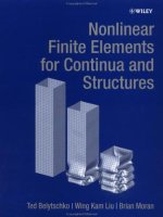 Nonlinear finite elements for continua and structures pptx