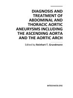 DIAGNOSIS AND TREATMENT OF ABDOMINAL AND THORACIC AORTIC ANEURYSMS INCLUDING THE ASCENDING AORTA AND THE AORTIC ARCH pptx