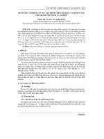 Báo cáo khoa học: Bước đầu nghiên cứu sự tạo dịch treo tế bào cây đinh lăng polyscias fruticosa l. harms ppt