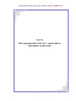Luận Văn: Thực trạng giảm phát ở Việt Nam nguyên nhân và kinh nghiệm từ một số nước potx