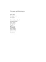 Geometry and Computing Series Editors Herbert Edelsbrunner potx