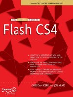 The Essential Guide to Flash CS4 pdf