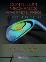 CONTINUUM MECHANICS FOR ENGINEERS THIRD EDITION