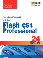 Adobe® Flash® CS4 Professional in 24 Hours docx