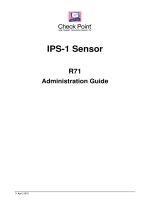 IPS-1 Sensor R71 Administration Guide potx
