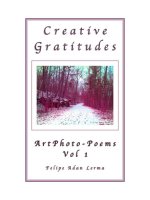 Creative Gratitudes ArtPhoto-Poems Vol 1 ppt