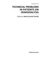 TECHNICAL PROBLEMS IN PATIENTS ON HEMODIALYSIS pptx