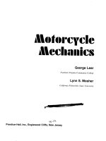 Motorcycle mechanics ppt