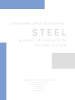 Design with structural steel a guide for archtects doc