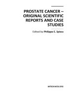 PROSTATE CANCER – ORIGINAL SCIENTIFIC REPORTS AND CASE STUDIES pdf