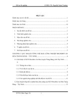 Nghiên cứu quy hoạch tổng thể và định hướng xây dựng khu công nghiệp Bourbon An Hòa, huyện Trảng Bàng tỉnh Tây Ninh theo hướng thân thiện môi trường