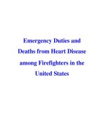 Emergency Duties and Deaths from Heart Disease among Firefighters in the United States docx