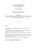 12 Step Autoresponder Sequence Yours For The Taking! By Jason Fladlien doc