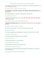 Trong am cua tu trong Tieng Anh pptx