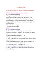 Ôn tập Logic Học pot